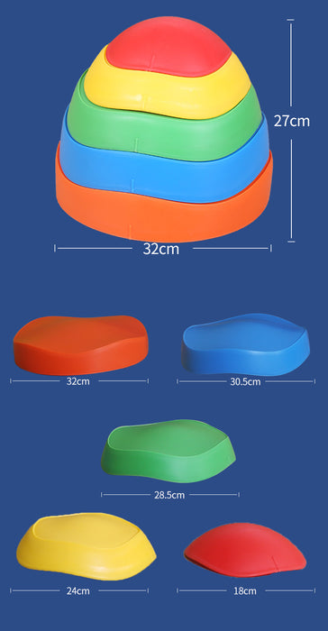 Non-Slip Balance Stepping Stones Kids Toys