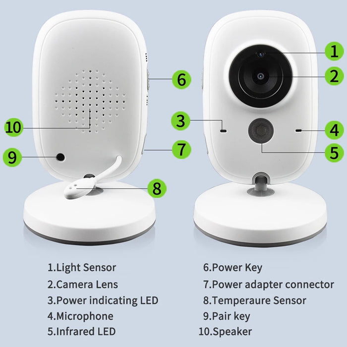 Wireless Baby Monitor For Safety