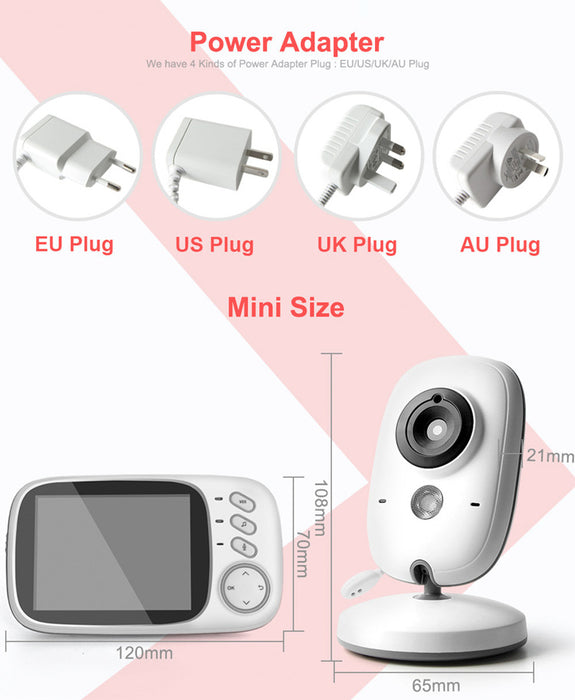 Wireless Baby Monitor For Safety